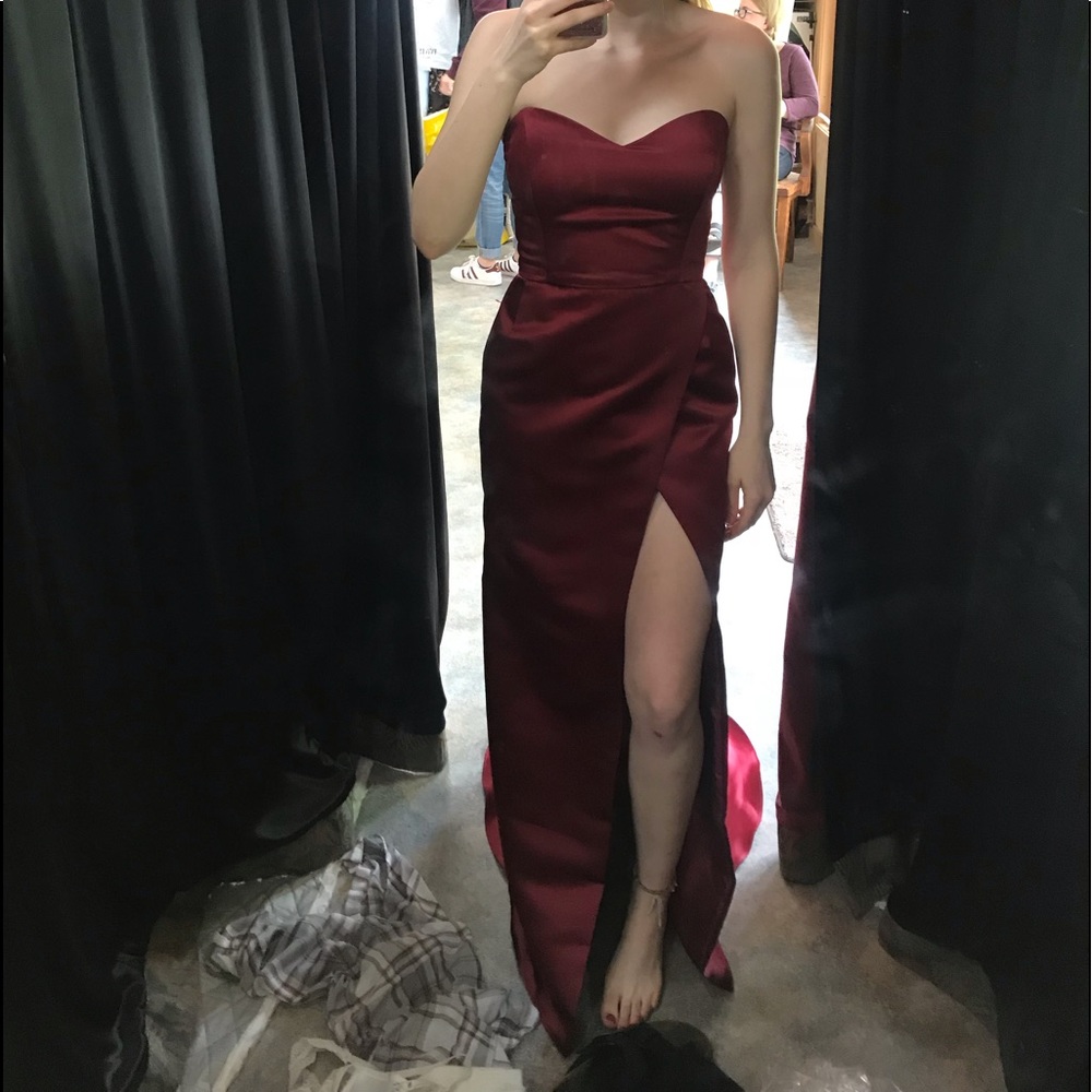 CUSTOM MADE PROM DRESS